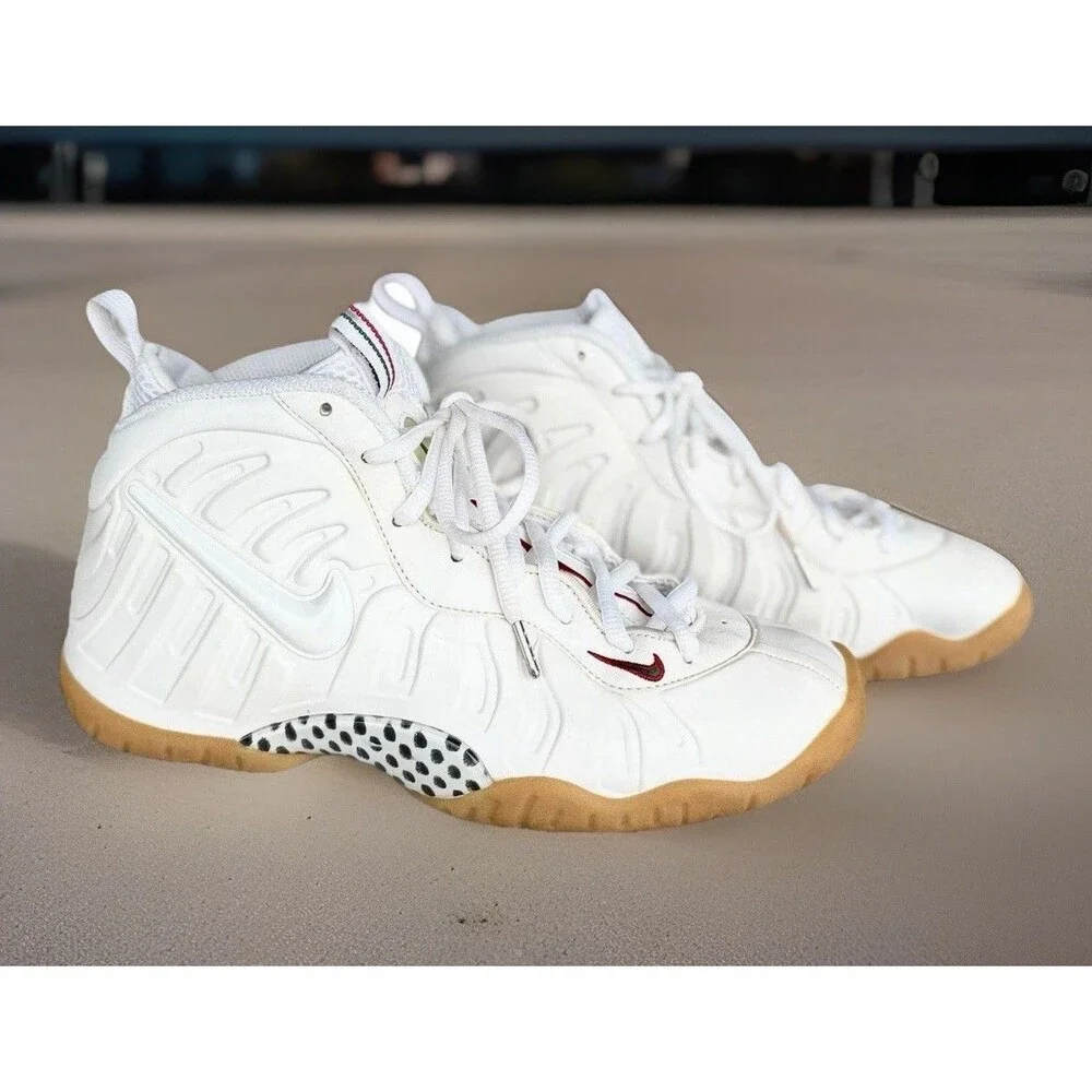 Nike Little Posite Pro GS 'Gucci' SKU: 644792 100 Sz 5.5Y/ W7 Italian Basketball